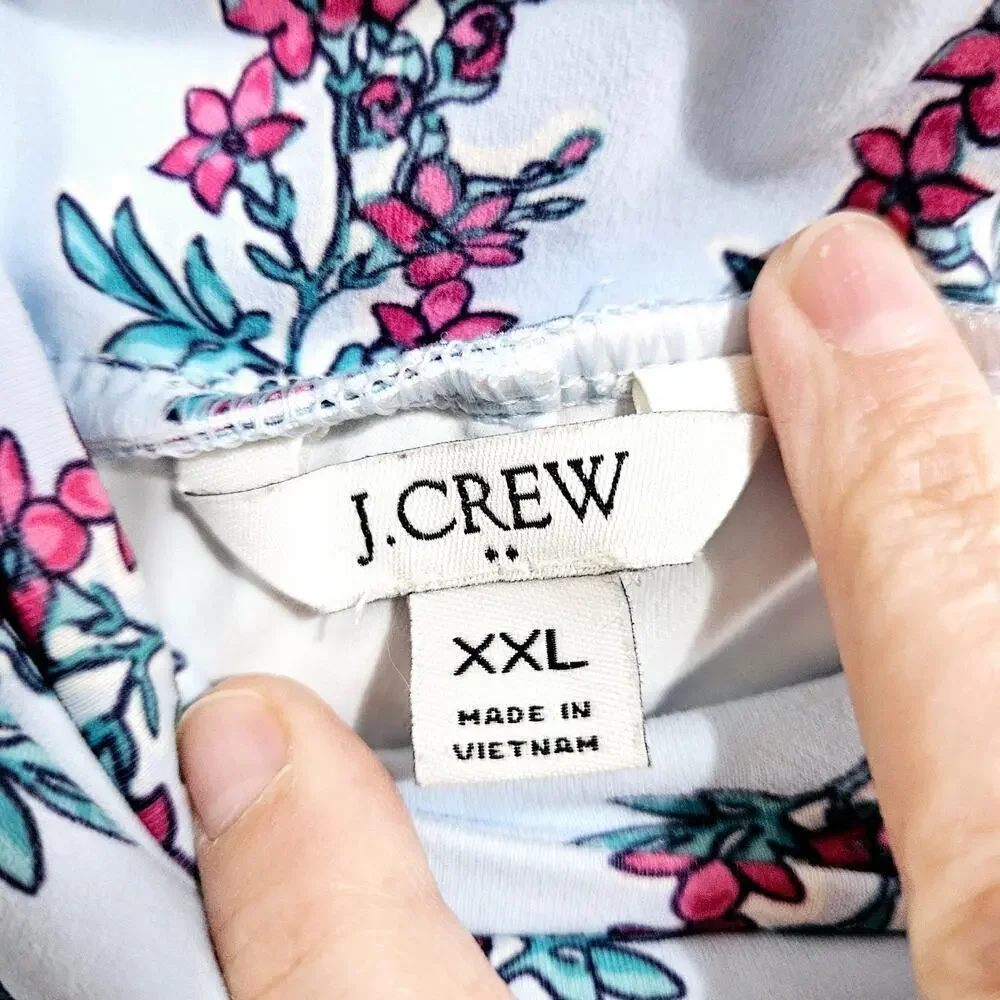 J. Crew crew scalloped